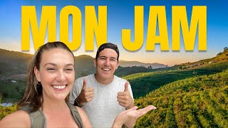 Glamping in Mon Jam Chiang Mai 🇹🇭 Thailand Travel Vlog [upl. by Ttesil]