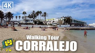 Corralejo  Fuerteventura  4K Walking Tour [upl. by Bergwall618]