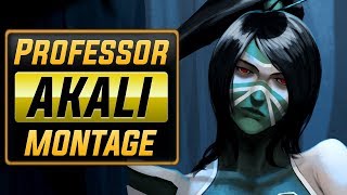 Professor Akali Montage  Best Akali Plays [upl. by Alledi]