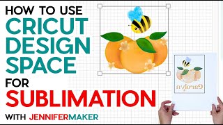 How to Use Cricut Design Space for Sublimation Designs [upl. by Nyllij]