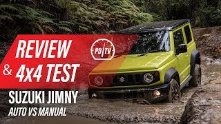 2019 Suzuki Jimny Detailed review amp hardcore offroad test POV [upl. by Heilner]