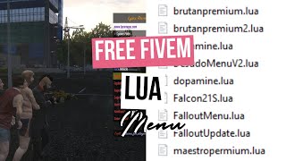 100 Free Fivem Lua Menus [upl. by Neyugn]