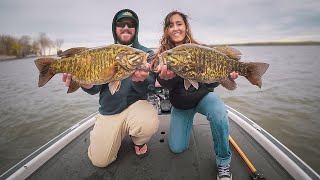 NEW PB Trophy Smallmouth  Sturgeon Bay WI [upl. by Mathia]