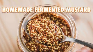 Easy Homemade Fermented Mustard [upl. by Notnyw]