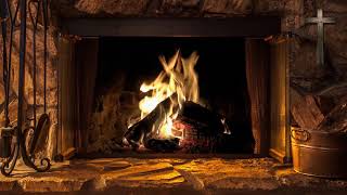 Fireplace in 4k 🔥 Yule Log in HD  8 hours Relaxing Sounds [upl. by Lokkin]