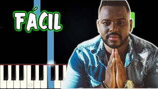 Os Planos De Deus  Samuel Messias  VERSÃO FÁCIL  Piano e Teclado Tutorial [upl. by Hughes]