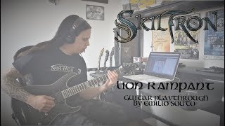 Skiltron  Lion Rampant Guitar playthrough video [upl. by Durware906]