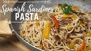 Easy Spanish Sardines Pasta Recipe [upl. by Warton822]