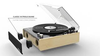 Victrola Eastwood Record Player [upl. by Kciwdahc]