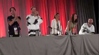 Eureka HD Panel at Phoenix Comicon Colin Ferguson Salli Richardson Farentino Wheaton Jaime Paglia [upl. by Nomzzaj]