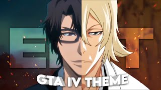 Aizen x Urahara  GTA IV Theme Edit [upl. by Natica]