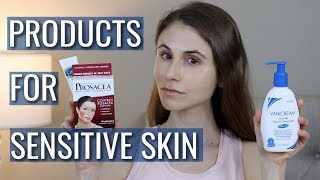 AFFORDABLE PRODUCTS FOR SENSITIVE SKIN amp ROSACEA DR DRAY [upl. by Westfall402]